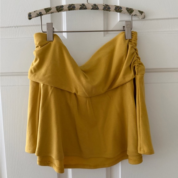 Free People Mustard Yellow Dress - Picture 3 of 4